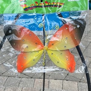 Nylon butterfly brand new package wall decoration fall spring baby patio decor